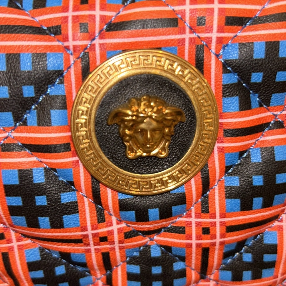 RARE 🔥Versace La Medusa MULTI COLOR Bag. Used never by me, vintage authentic bag